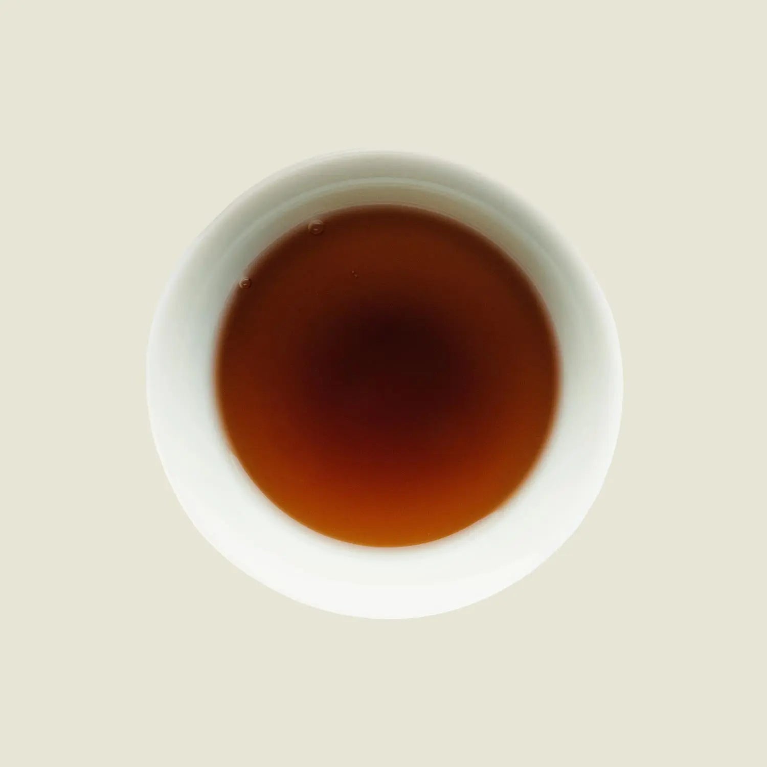 Special Golden Black - Noema - Tassenfarbe dunkles orange von oben fotografiert