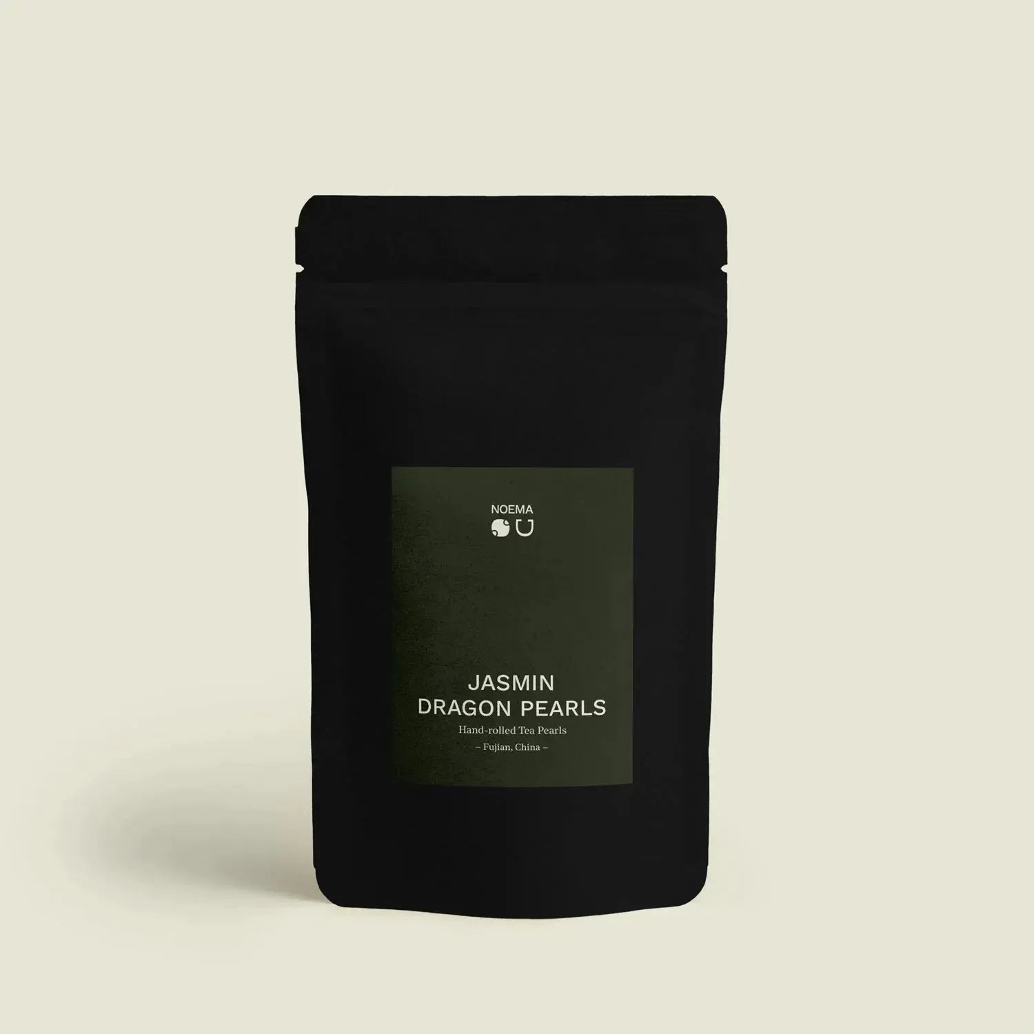 Jasmin Dragon Pearls - Noema - Teeverpackung von vorne fotografiert