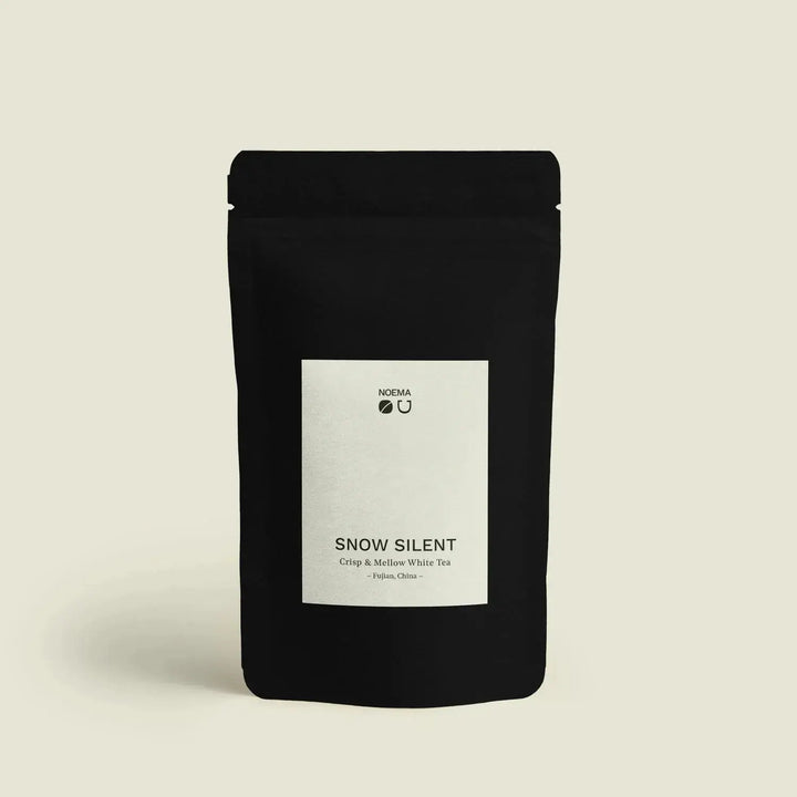 Snow Silent - Noema - Teeverpackung von vorne fotografiert